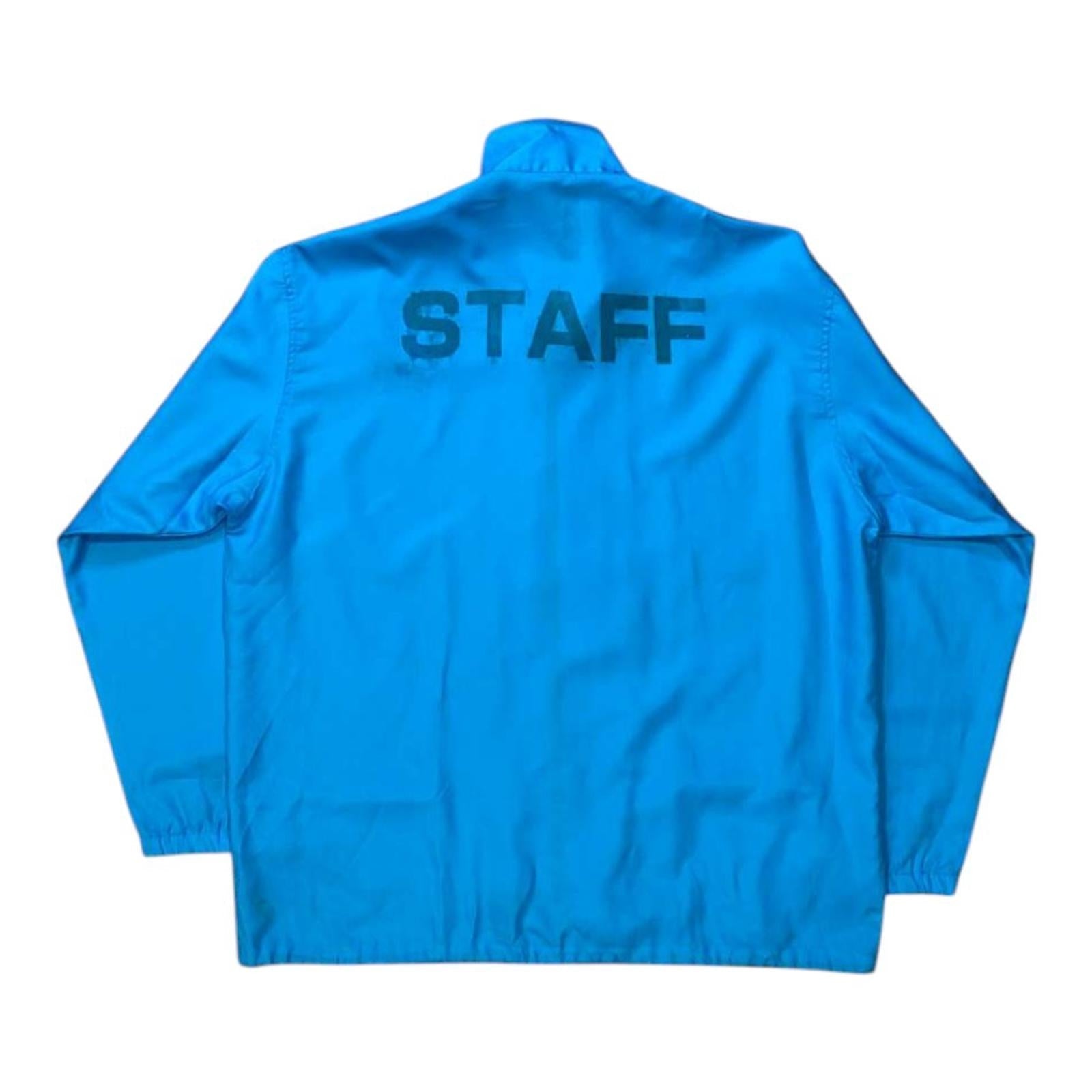 Vintage Japan Coach Windbreaker Jacket Blue L