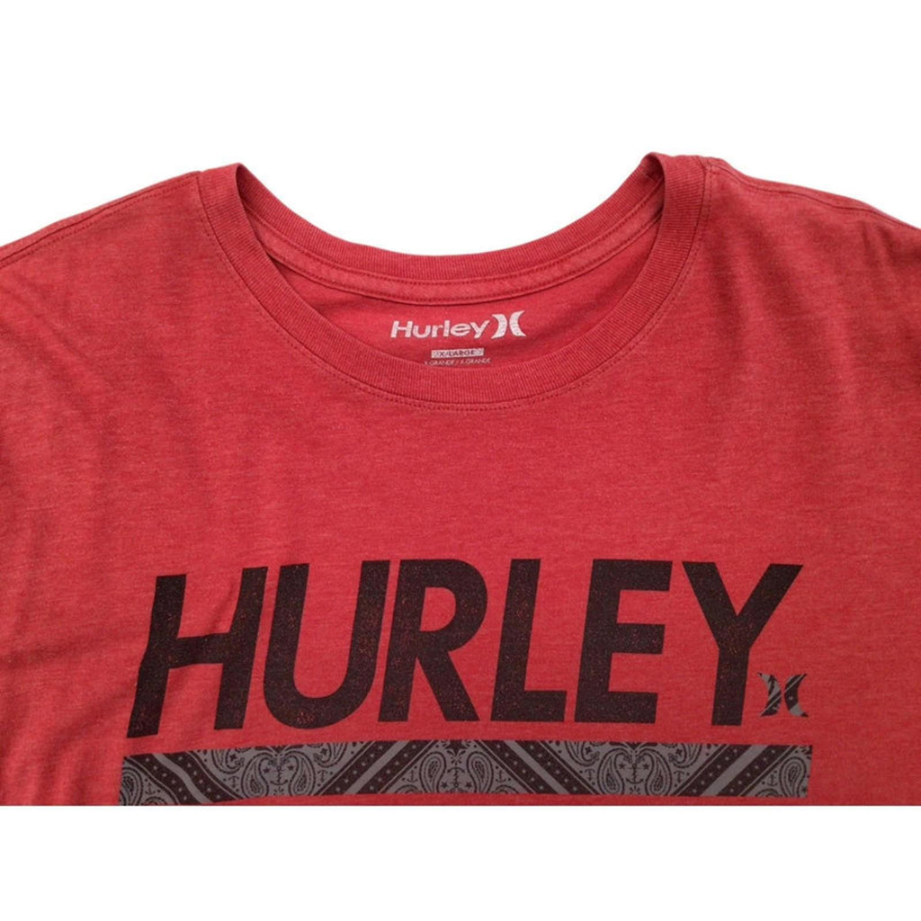 Hurley Y2K Short Sleeve T Shirt Red XL