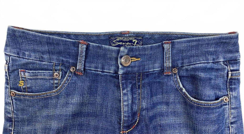 Seven7 Women's Bootcut Vintage Y2K Denim Jeans 10