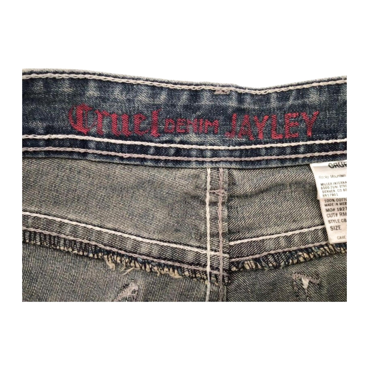 Cruel Y2K Women's Flared Denim Jean 14