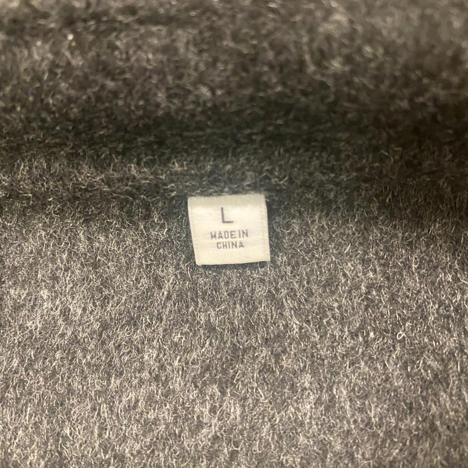 JW Anderson X Uniqlo Women's Wool Blend Coat Grey L