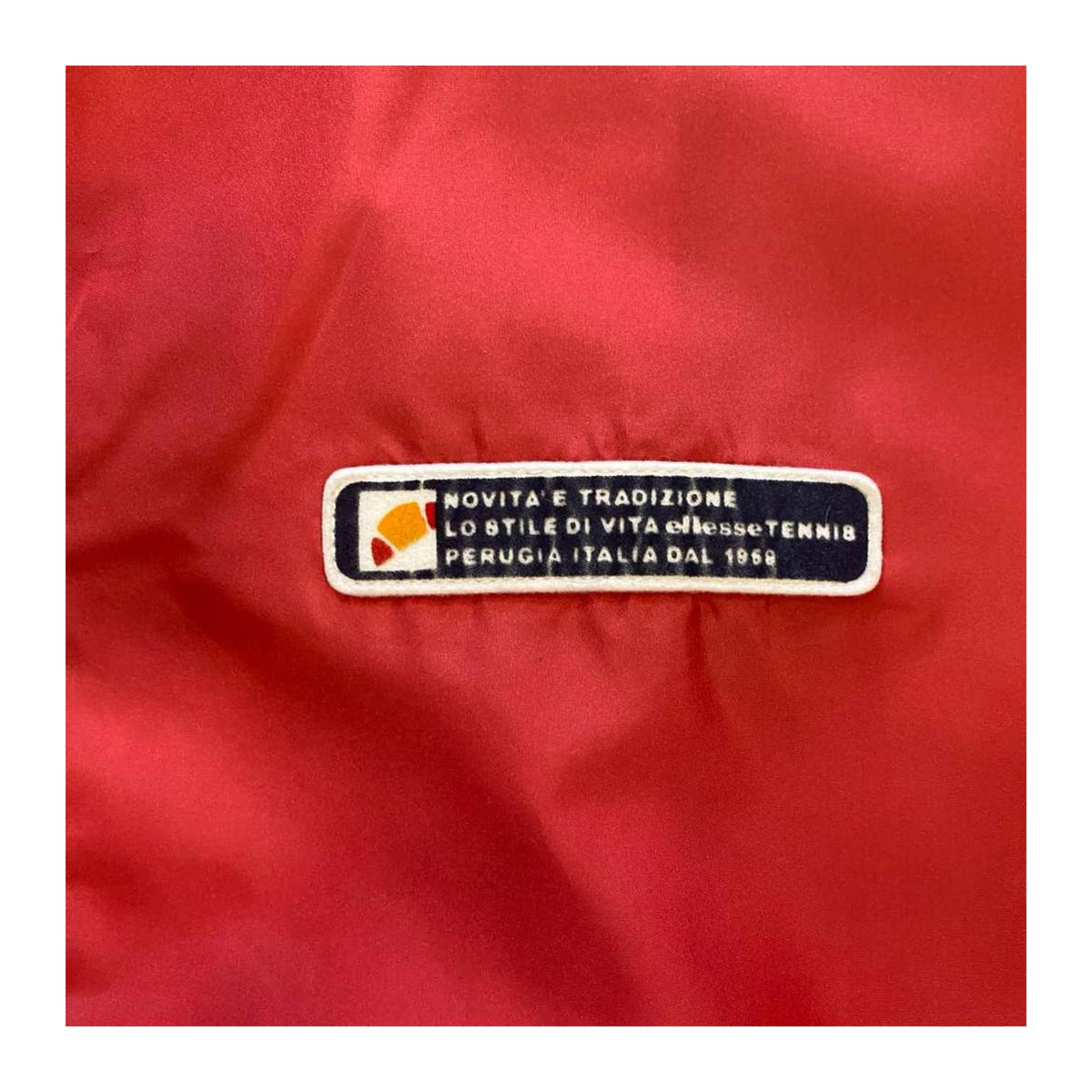 Ellesse Japan Market 1980's Vintage Jacket Red S