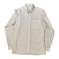Angelo Santini Vintage Window Plaid Button Up Cream L