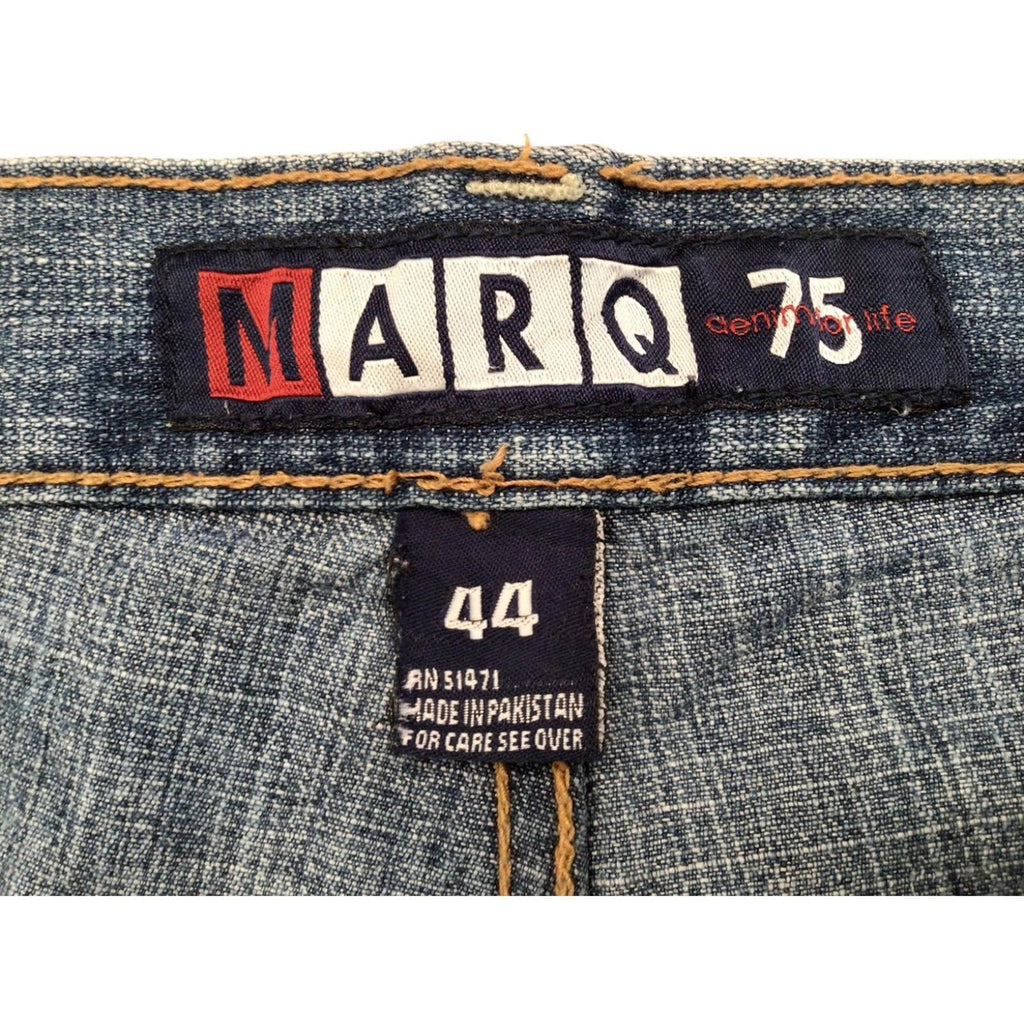 Marq 75 Men's Hip Hop Baggy Denim Jeans Y2K W44 L31