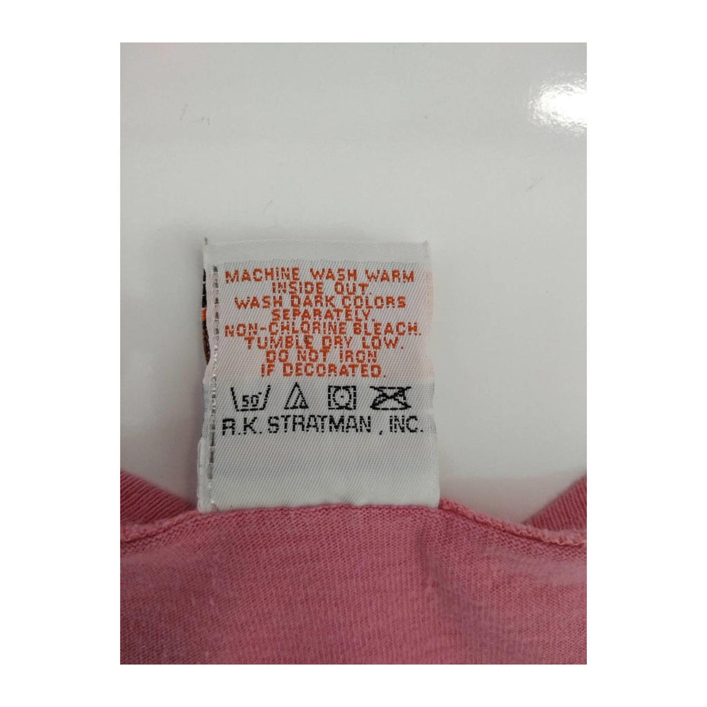 Vintage Harley Davidson Women's 62 Sturgis Rally Deadwood Run T Shirt Pink XL