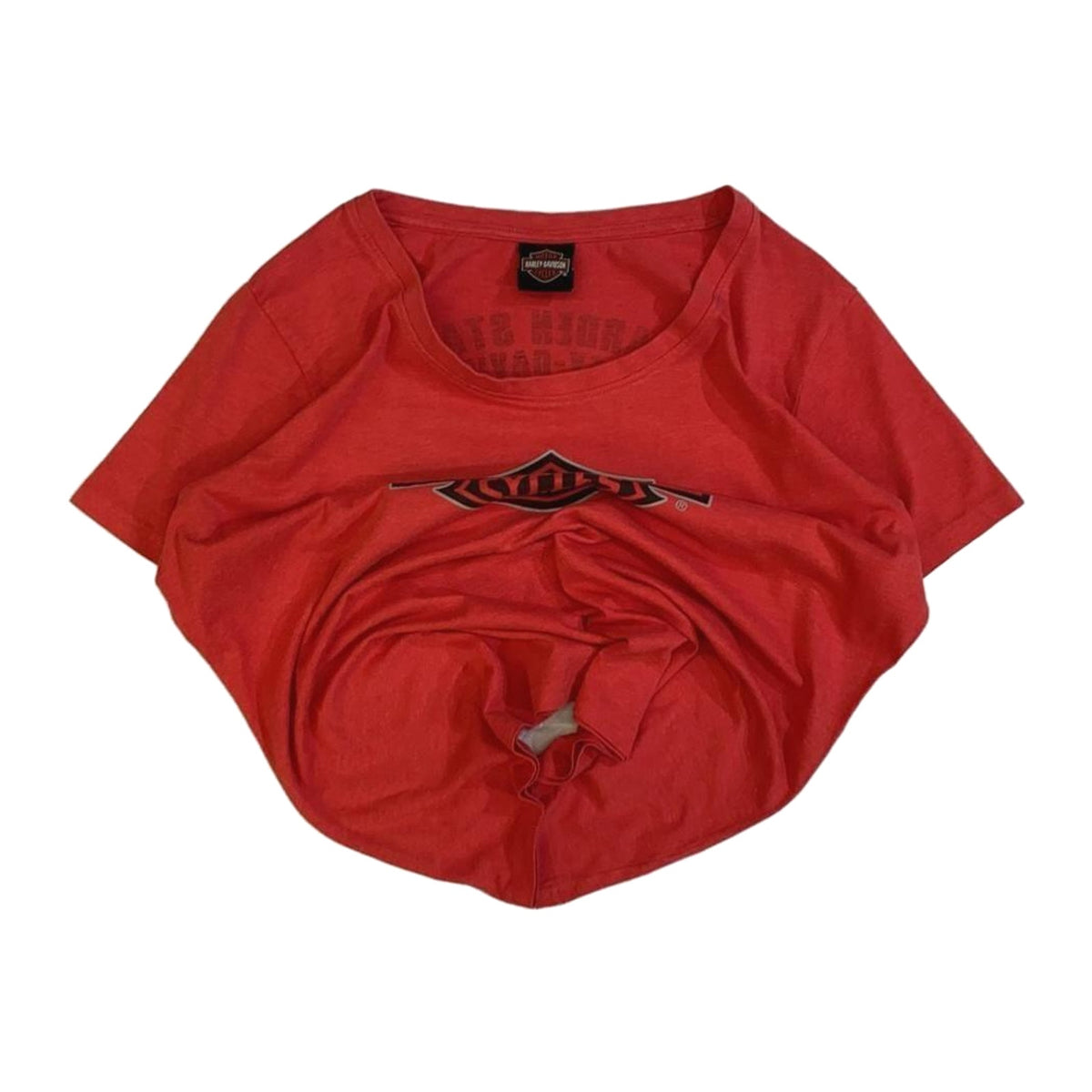 Harley Davidson Women's Short Sleeve T Shirt Red 3XL