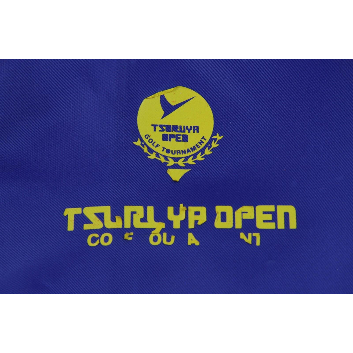 Tsuruya Open Golf Tournament Full Zip Windbreaker Blue M