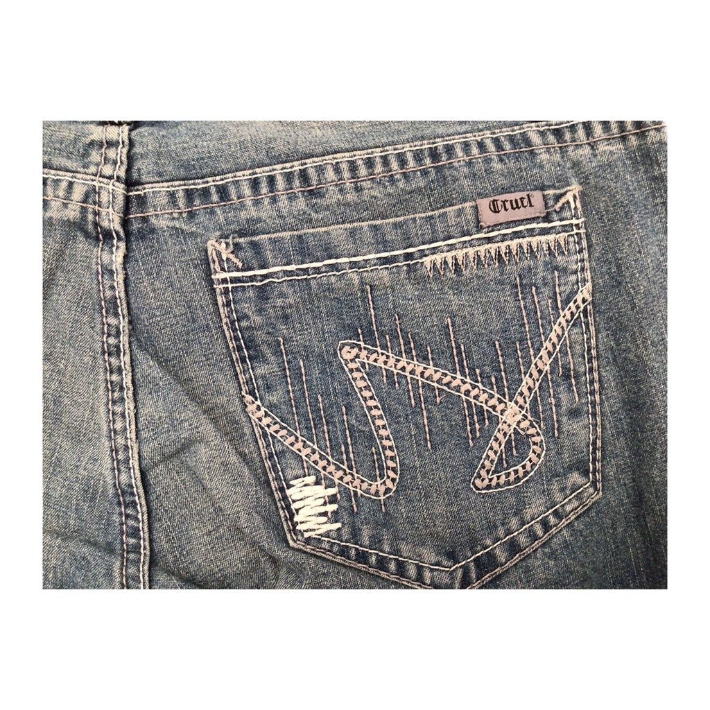 Cruel Y2K Women's Flared Denim Jean 14