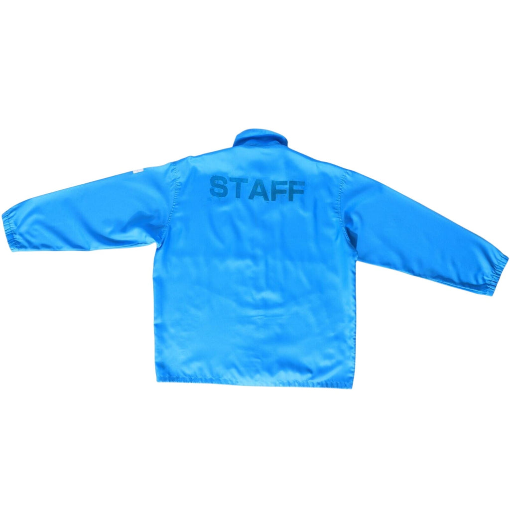 Vintage Japan Coach Windbreaker Jacket Blue L