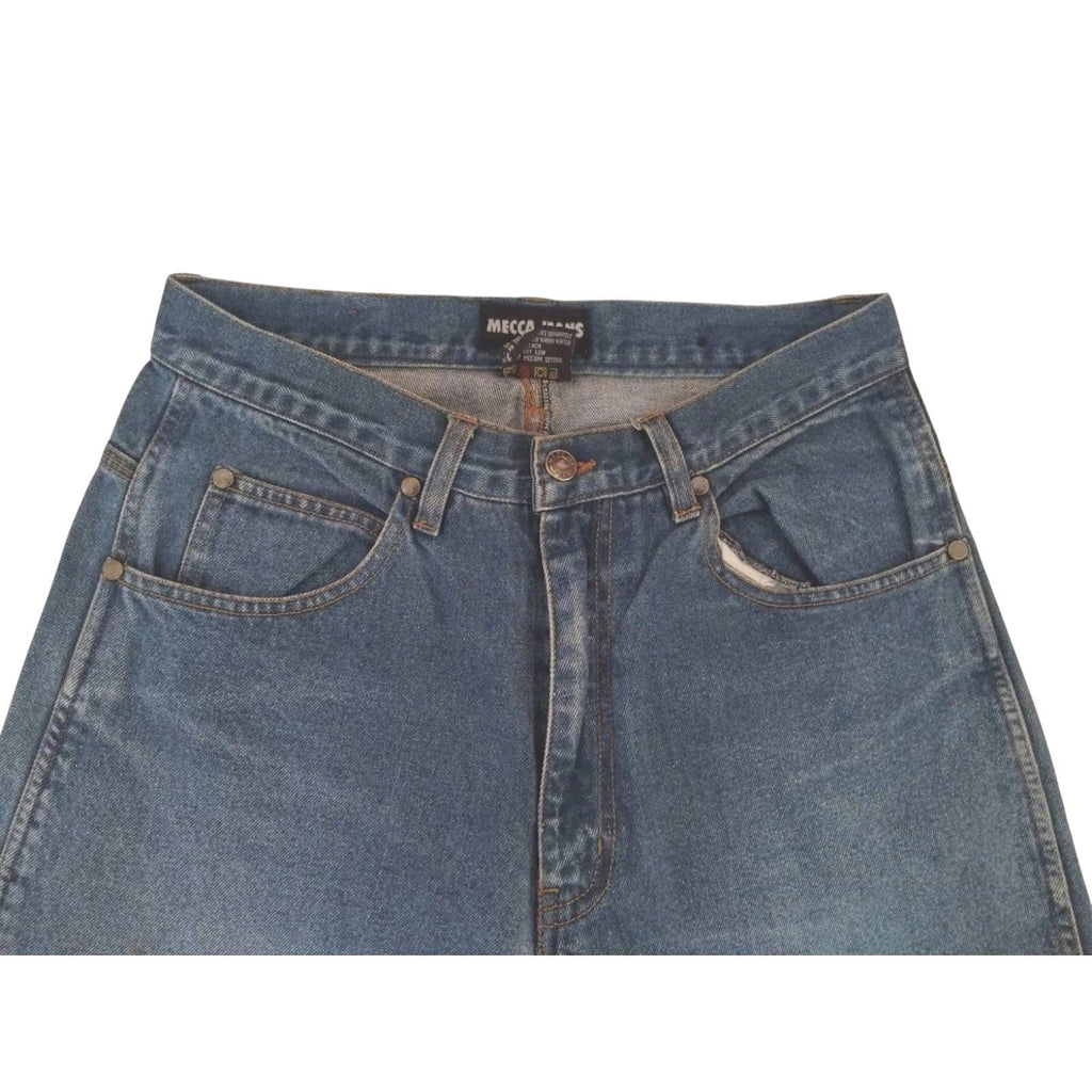 Mecca Y2K Men's Hip Hop Relaxed Fit Denim Jeans W30 L25