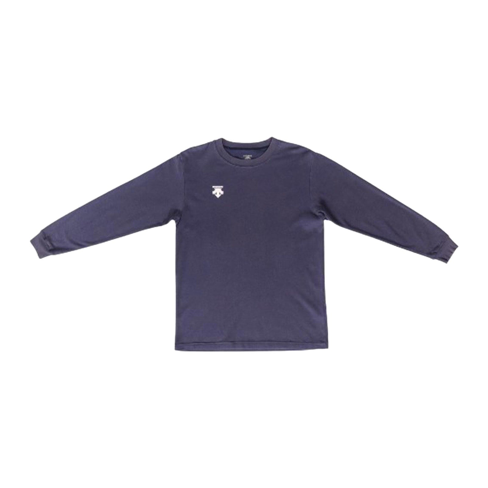 Descente Japan Long Sleeve Mock Neck Base Layer Navy S