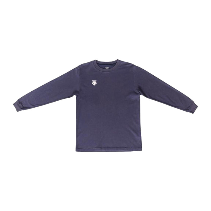 Descente Japan Long Sleeve Mock Neck Base Layer Navy S