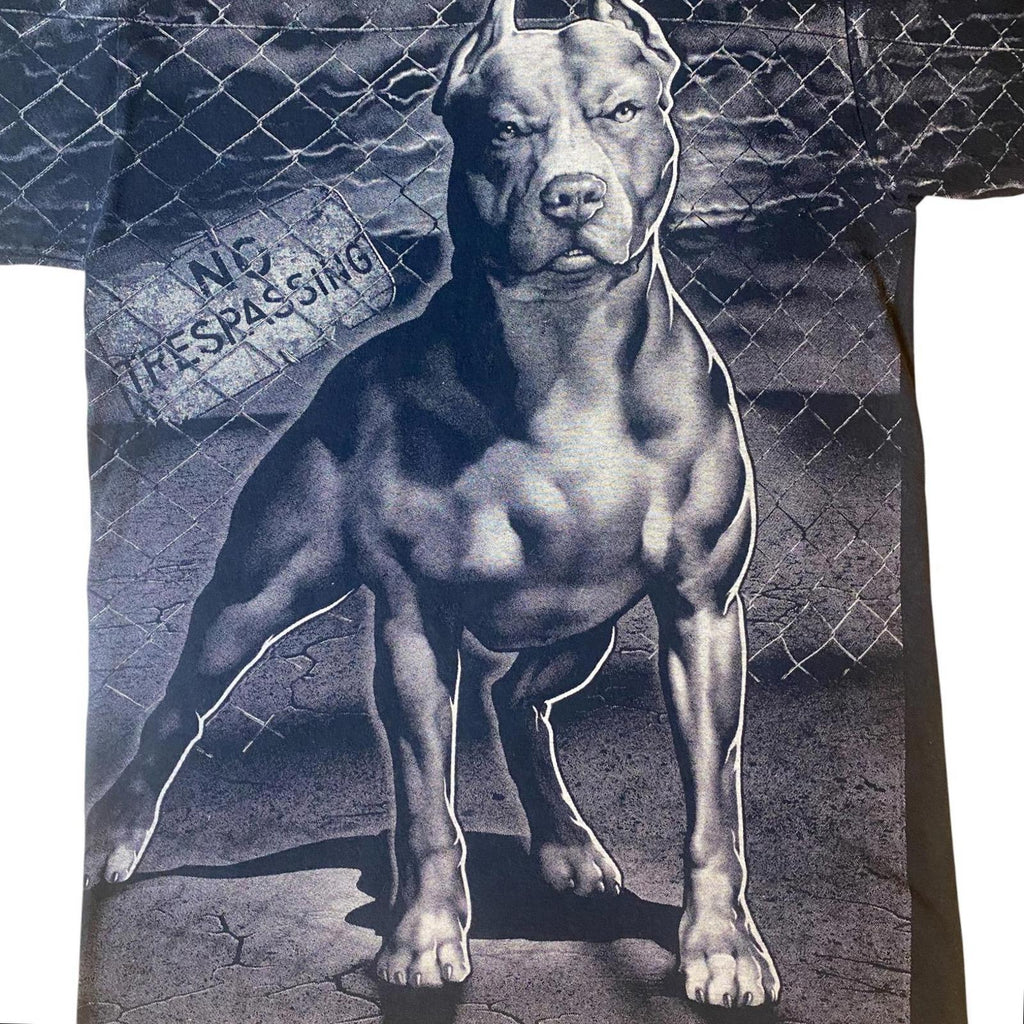Y2K Pit Bull Short Sleeve T Shirt Black S