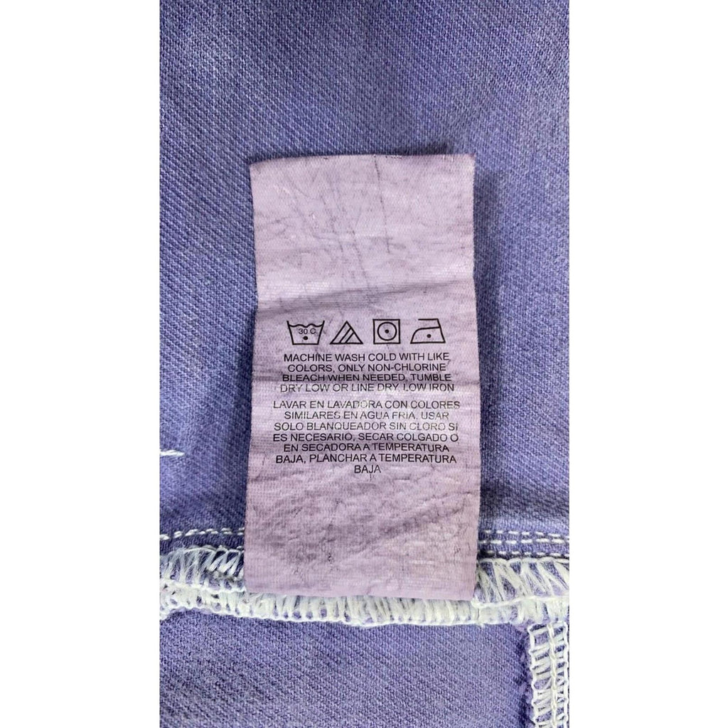 Rock & Republic Women's Edie Micro Flare Denim Lavender Y2K Vintage UK10
