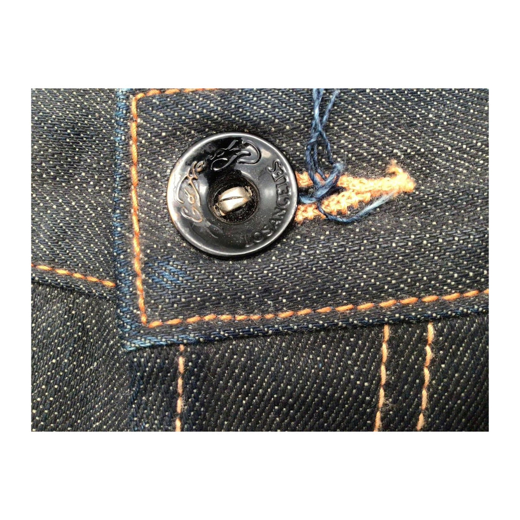 Ed Hardy Y2K Embroidered Dark Wash Denim Jeans W34 L34
