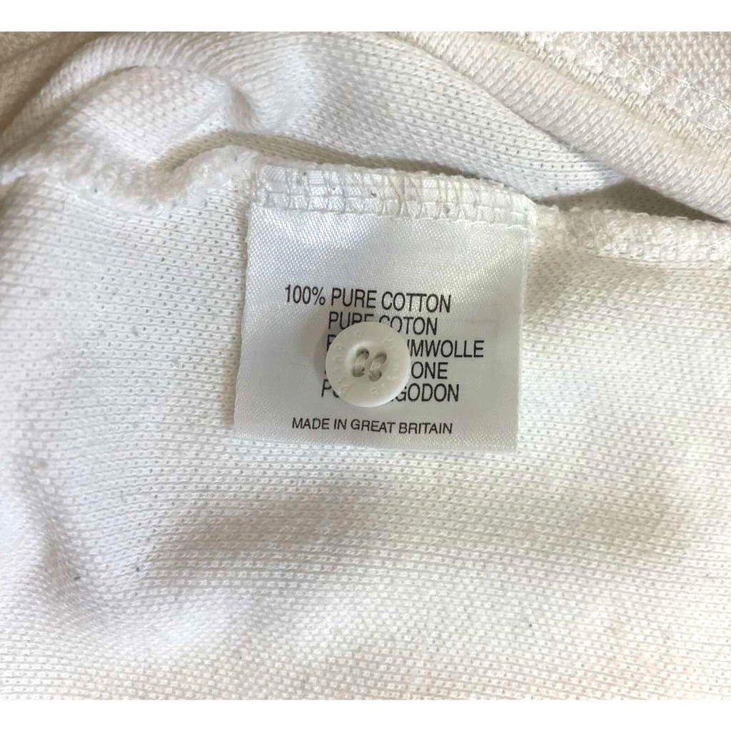 Scottish Rugby Union 1999 Pringle Official Polo Shirt White L