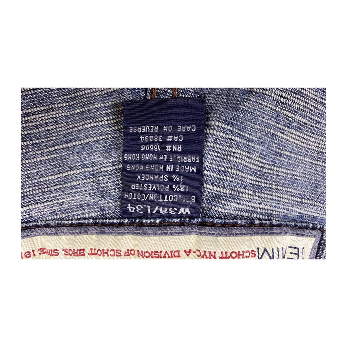 Vintage Schott NYC Hip Hop Baggy Jeans Y2K W38 L34