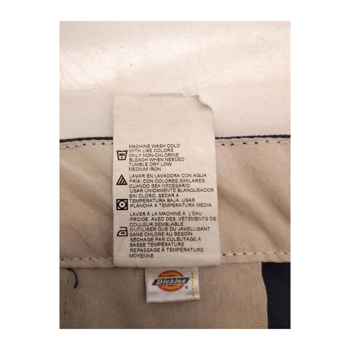 Vintage Dickies 874 Original Fit Straight Leg Trouser Navy W30 L30