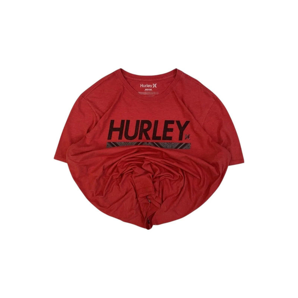 Hurley Y2K Short Sleeve T Shirt Red XL