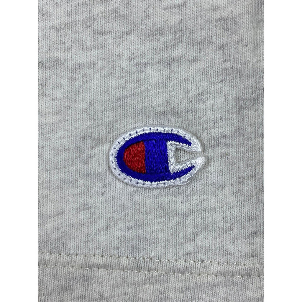Vintage Champion 90s Front Pocket Grey Short Sleeve T Shirt Grey L