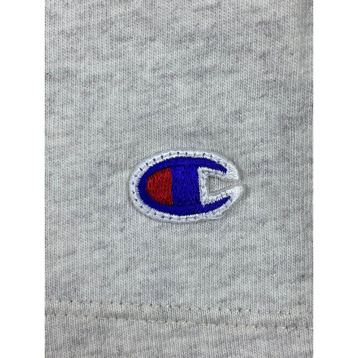 Vintage Champion 90s Front Pocket Grey Short Sleeve T Shirt Grey L