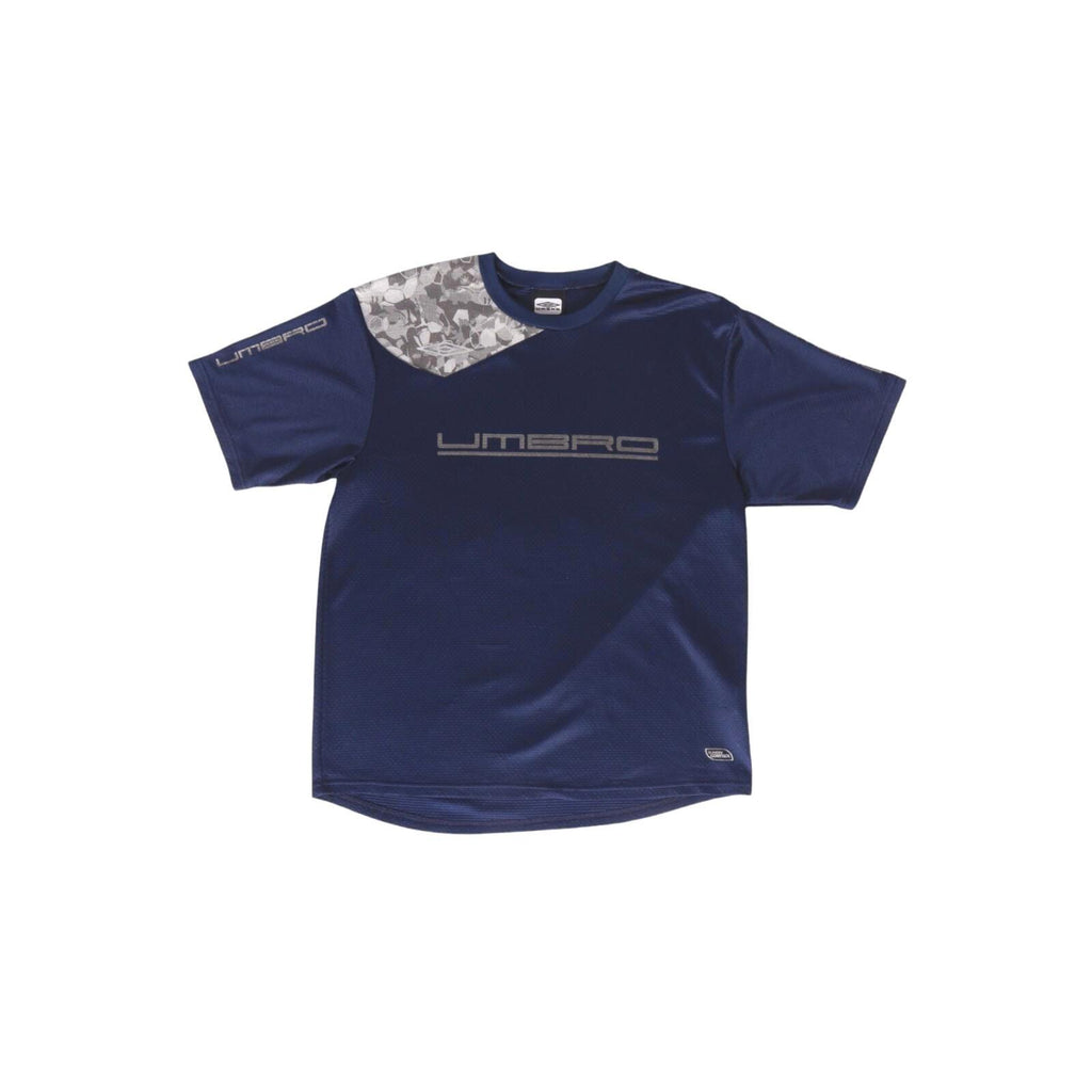 Vintage Umbro Japan by Descente Men's Short Sleeve Athletic T Shirt Navy L