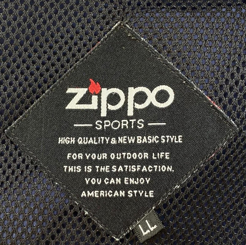 Zippo Vintage 90s Windbreaker Yellow XL