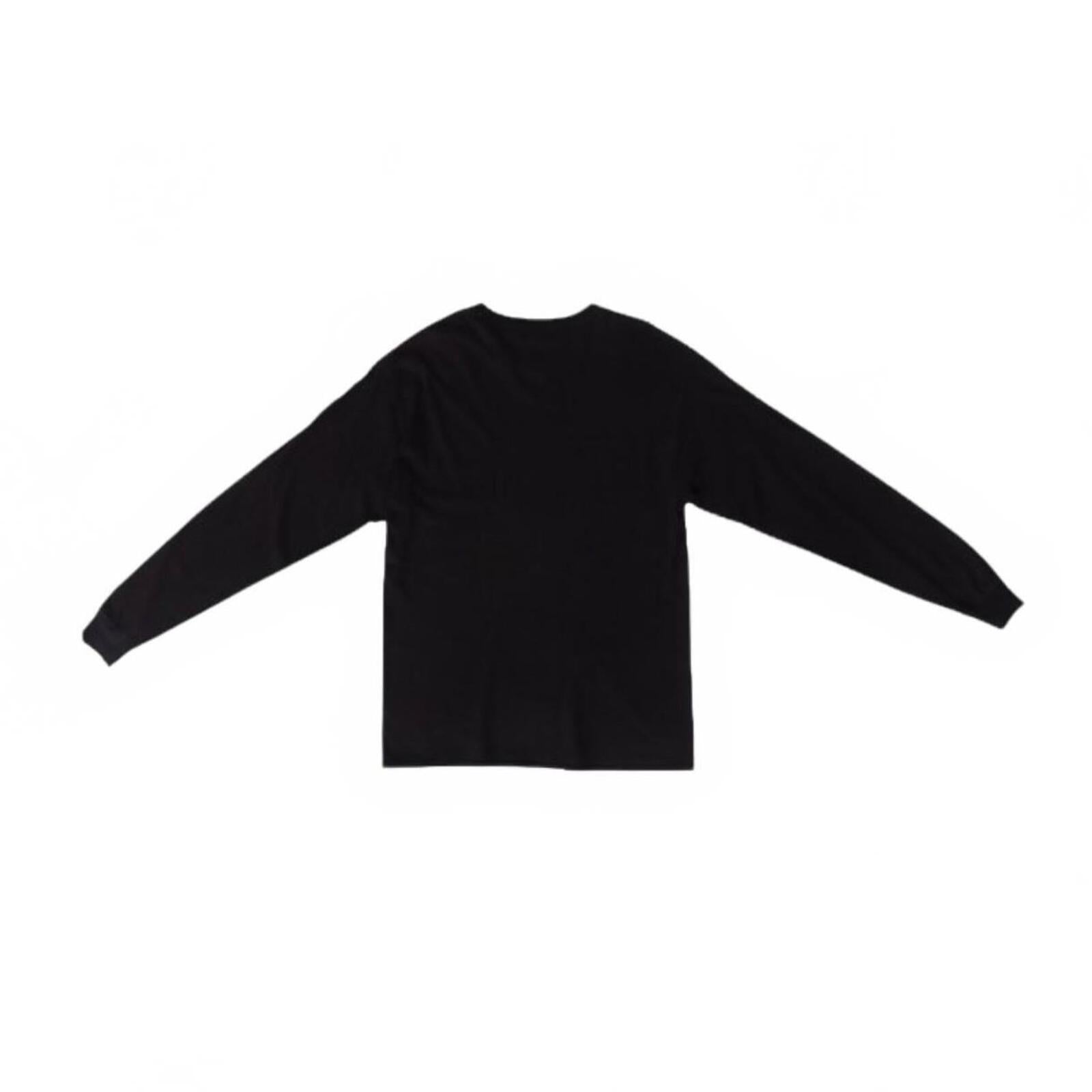 Vintage Champion Long Sleeve T Shirt Black M