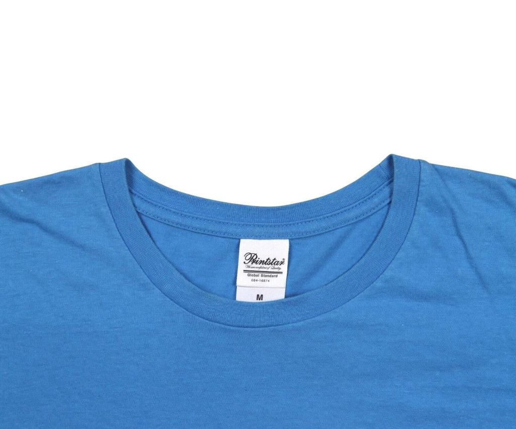 Print Star Japan I Love Sakai Short Sleeve Casual Cotton T Shirt Blue M
