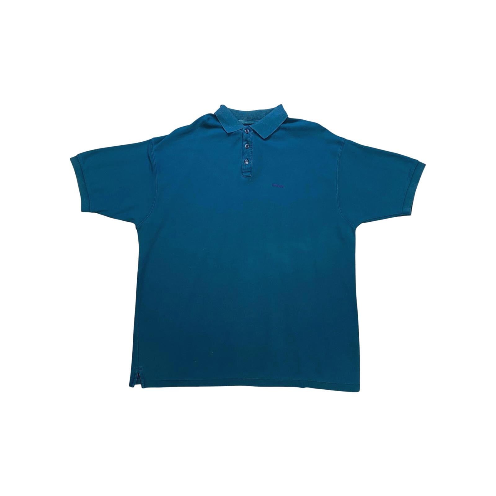 Vintage Patagonia Polo Shirt 1990's Teal Size L