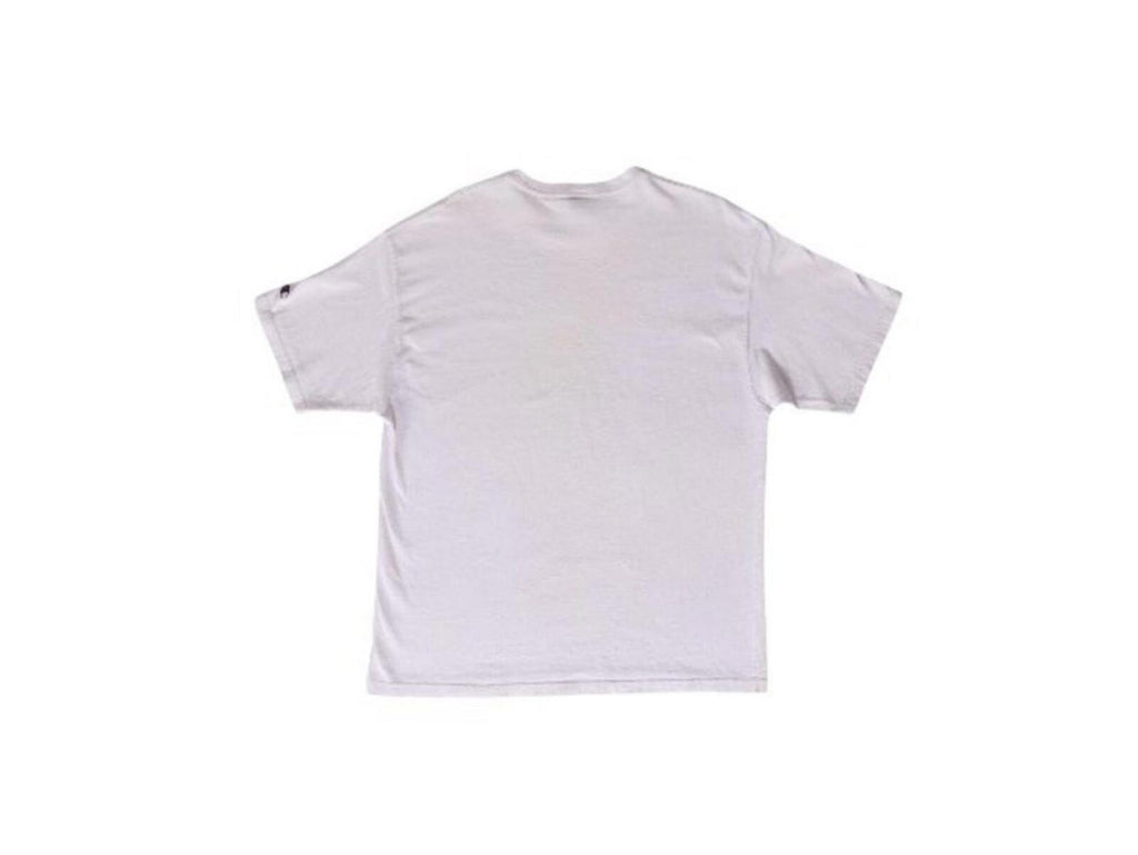 Vintage Champion White Crew Neck Short Sleeve T Shirt M