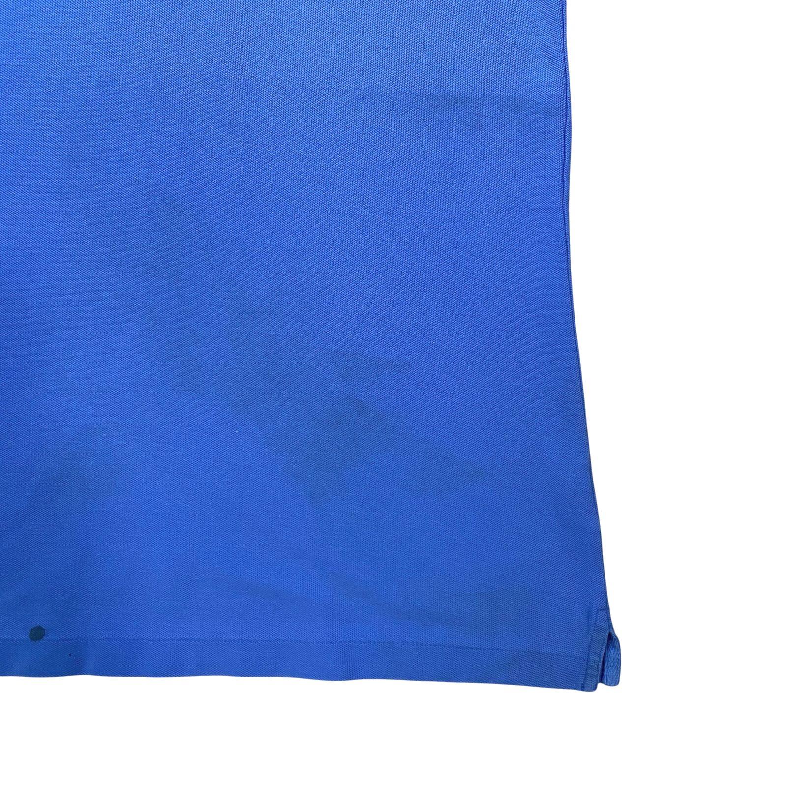 Vintage Patagonia Polo Shirt 1990's Bright Blue Size L