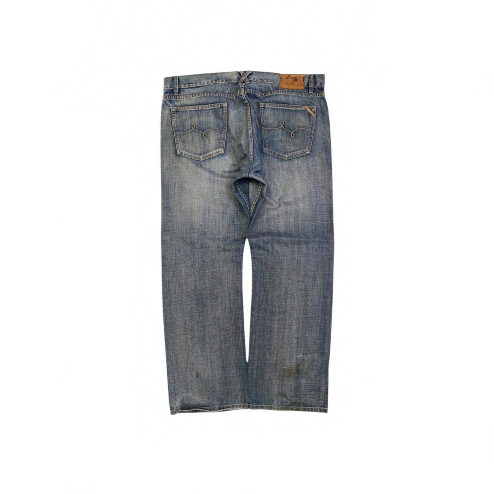 LRG Hip Hop Baggy Denim Jeans Y2K W34 L25