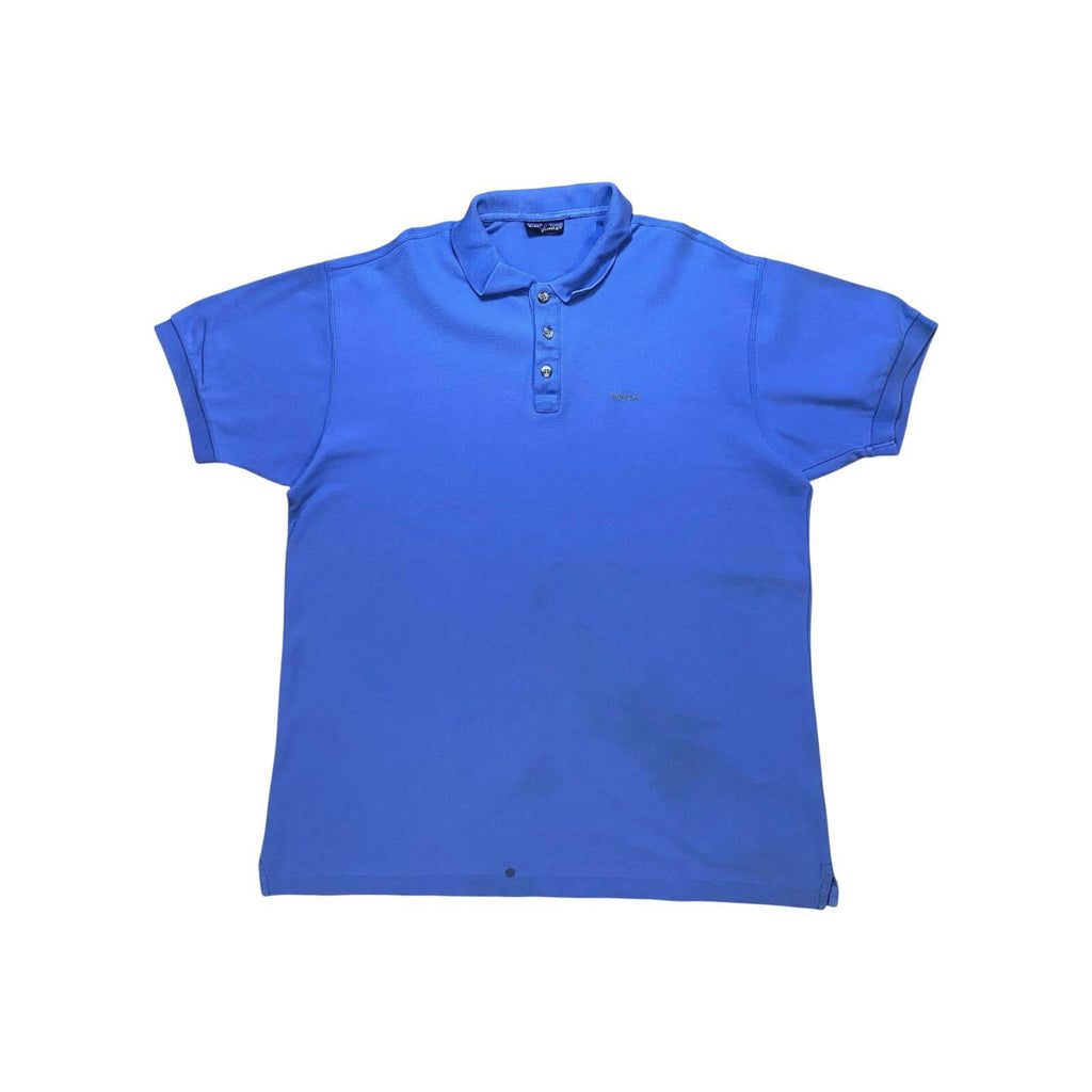 Vintage Patagonia Polo Shirt 1990's Bright Blue Size L