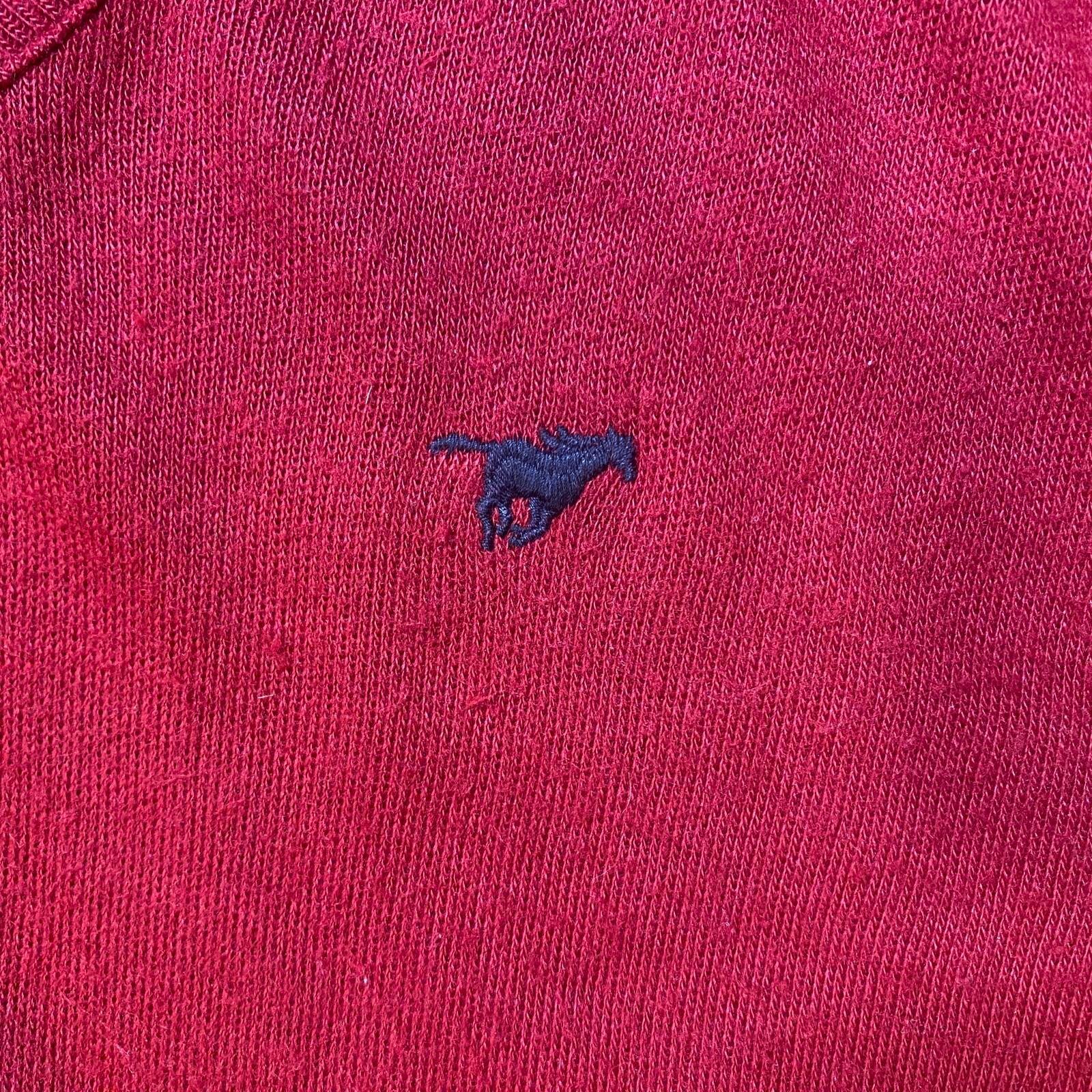 Wrangler Vintage Made in USA Knit Sweater Red L