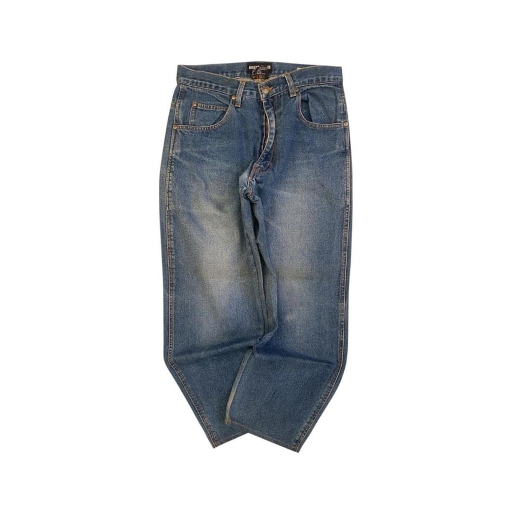 Mecca Y2K Men's Hip Hop Relaxed Fit Denim Jeans W30 L25