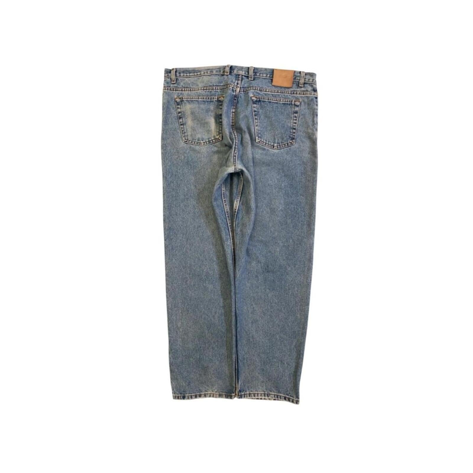 Members Mark Men's Relaxed Fit Denim Jeans Blue W40 L32