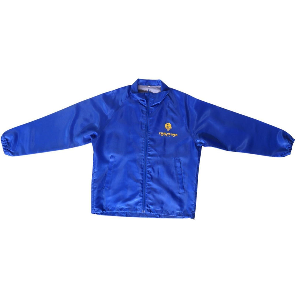 Tsuruya Open Golf Tournament Full Zip Windbreaker Blue M