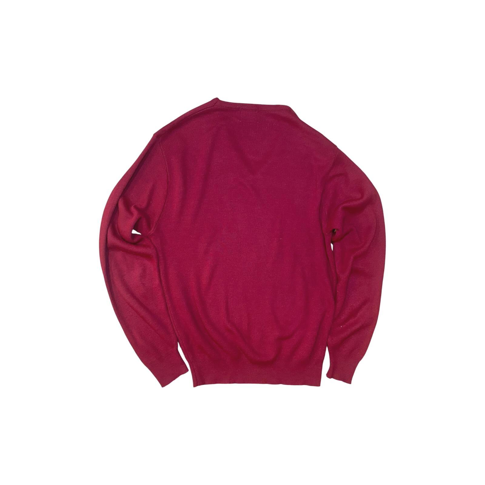 Wrangler Vintage Made in USA Knit Sweater Red L