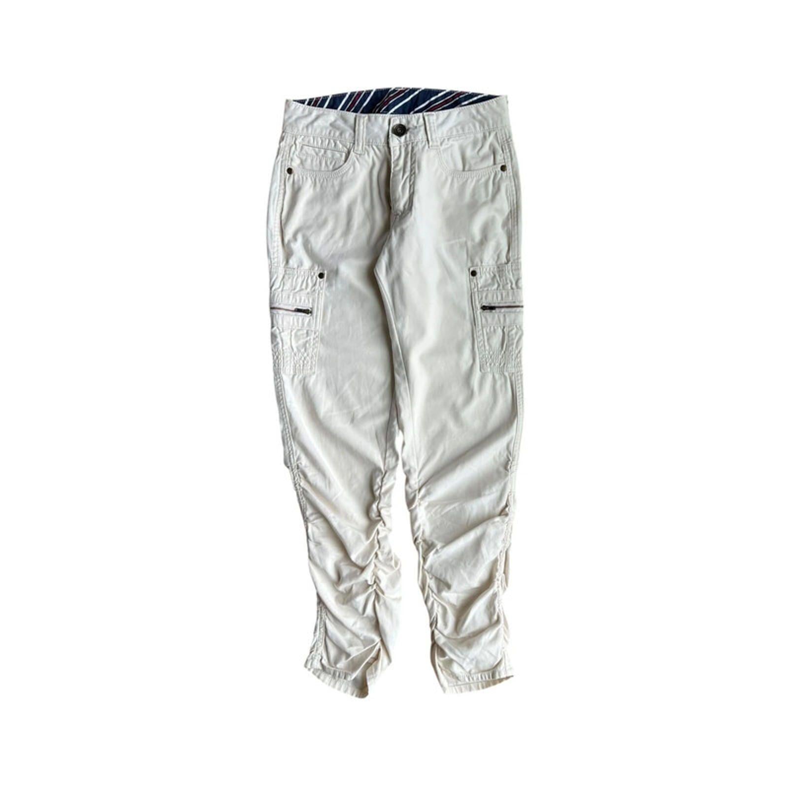 Japanese Vintage Women's Y2K Ruched Cargo Pants 2