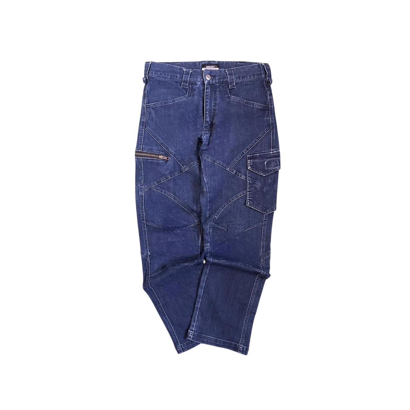Kurocker's Japan Utility Workwear Cargo Denim Jean 10