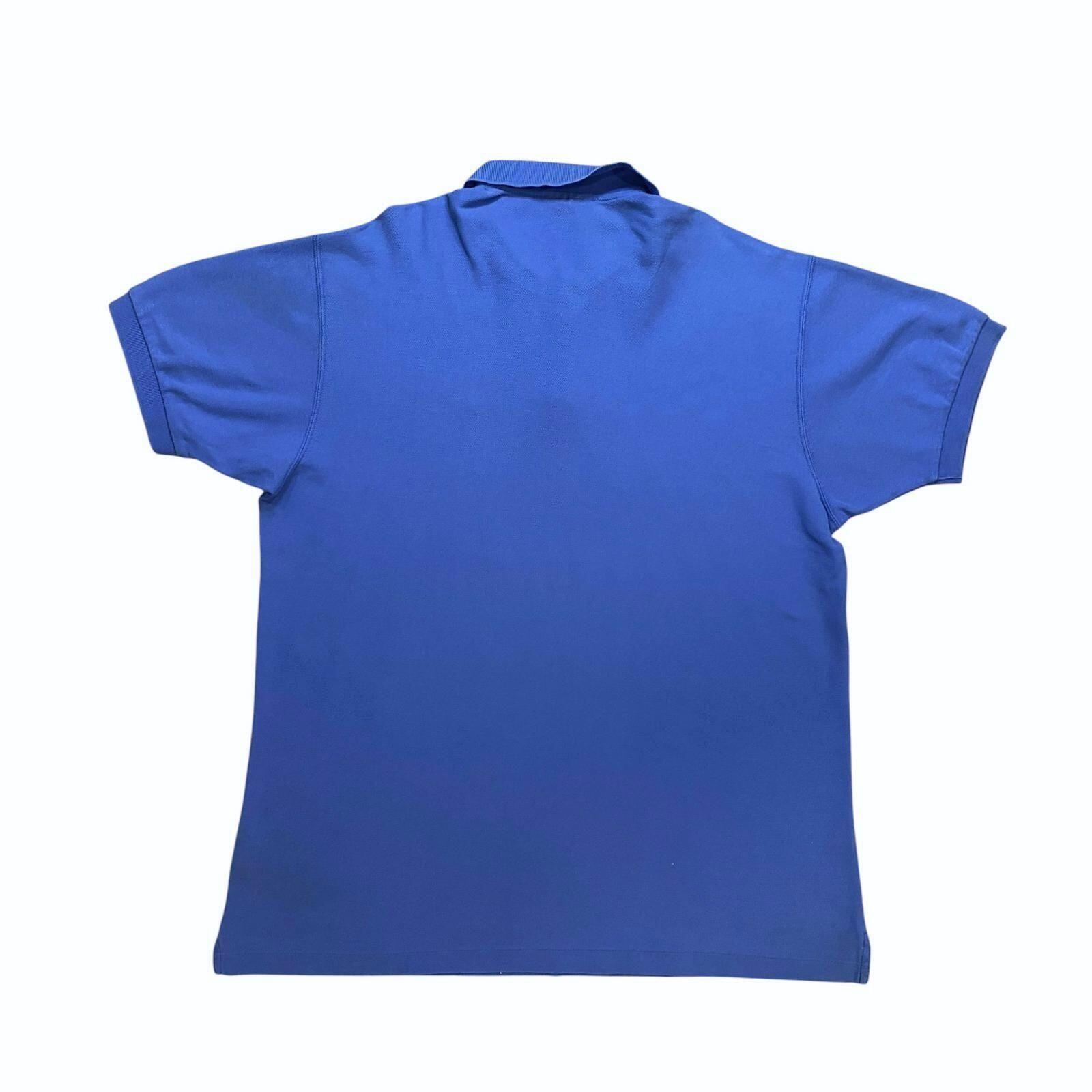 Vintage Patagonia Polo Shirt 1990's Bright Blue Size L