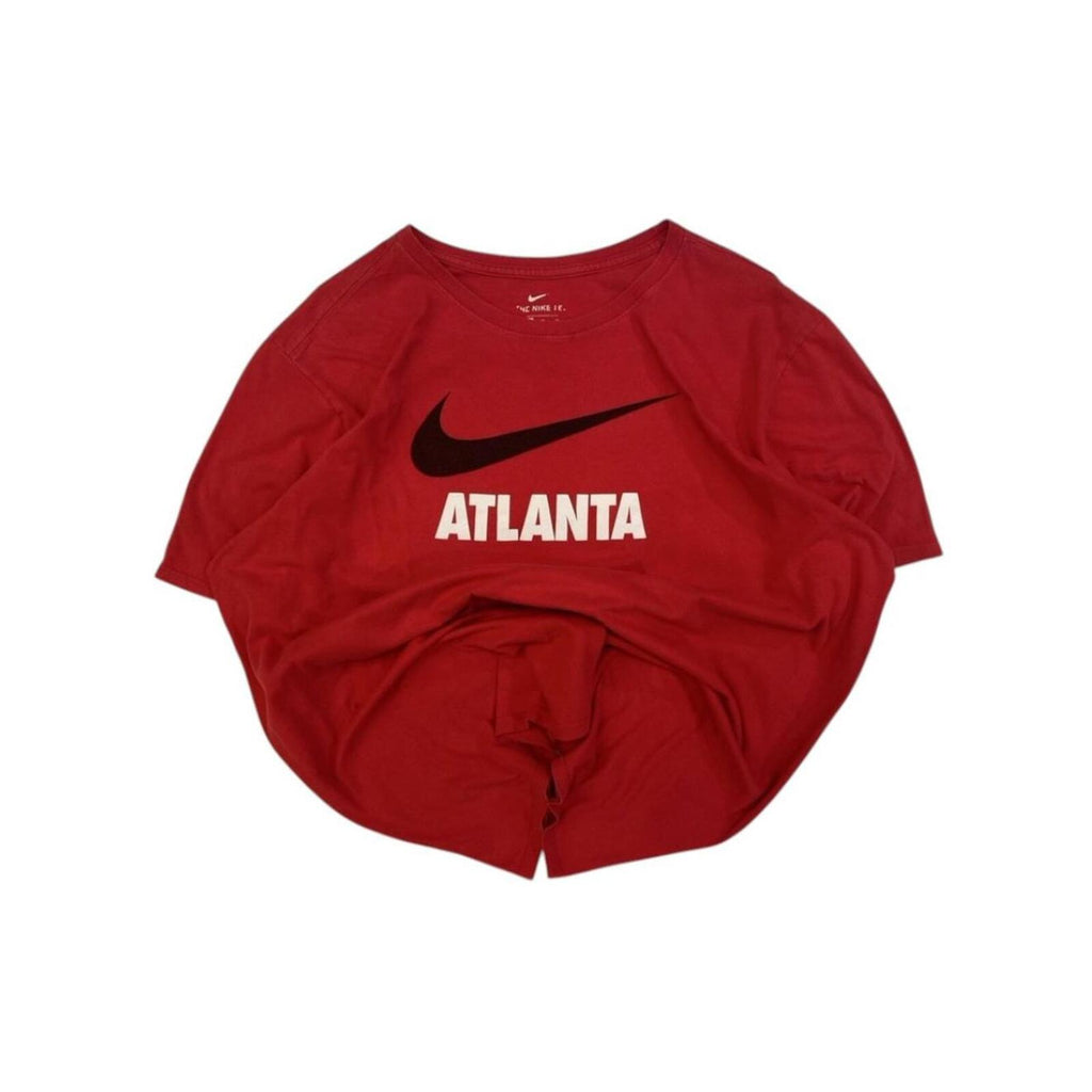 Nike Atlanta Short Sleeve T Shirt Red XL