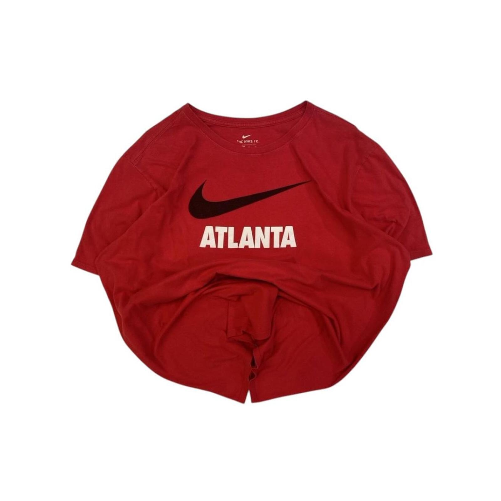 Nike Atlanta Short Sleeve T Shirt Red XL